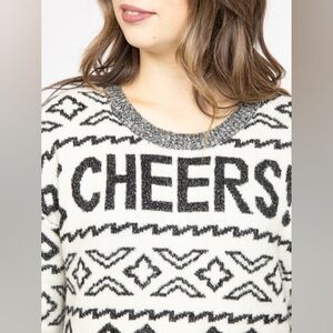 New With Tags Women's Warehouse One Size 3X Cheers!‎ Sweater